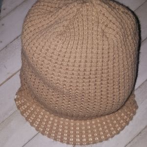 Chaos Tan Knit Hat
